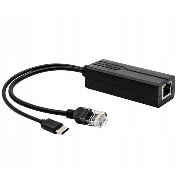 STABILIZATOR NAPIĘCIA 48V/5V POE-802.3AF/AT-USB-C DELTA NETWORK
