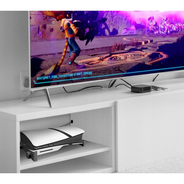 Podstawka Stojak Stand Poziomy na Konsolę Sony PlayStation 5 SLIM PS5 SLIM / JYS-P5189 / Czarny