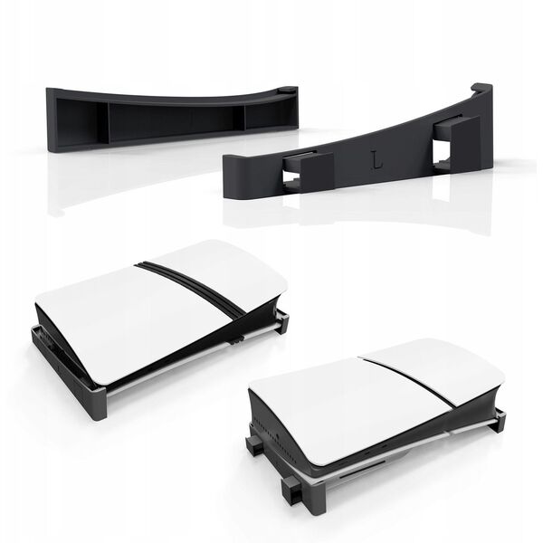 Podstawka Stojak Stand Poziomy na Konsolę Sony PlayStation 5 SLIM PS5 SLIM / JYS-P5189 / Czarny
