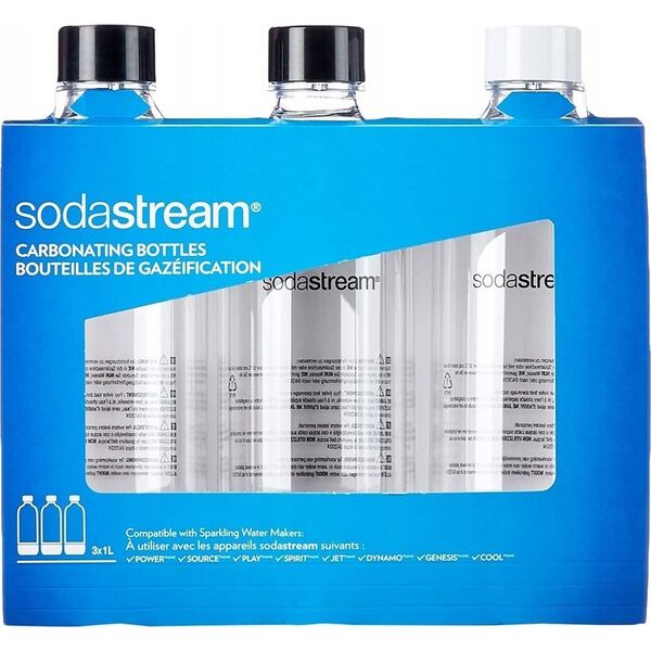 Sodastream Butelki SodaStream 3x 1L Standard