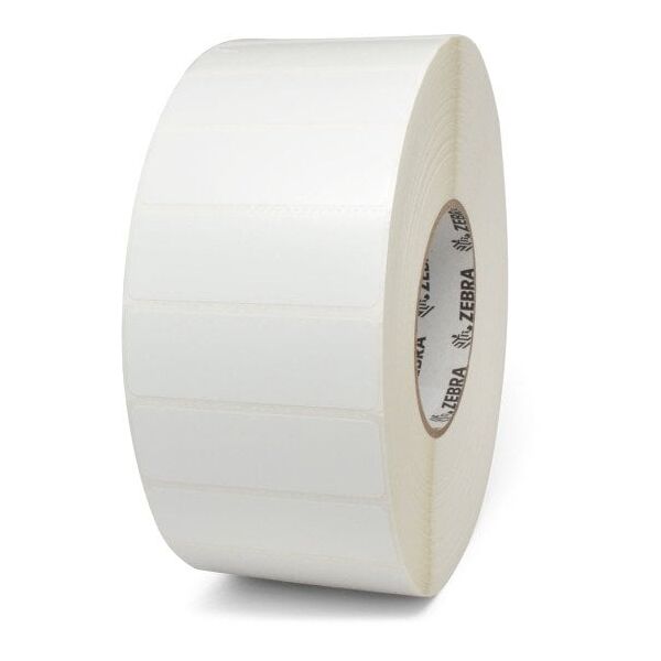 Etykiety foliowe RFID 60x25/400 g.76, poliester, klej akrylowy, Confidex Silverline blade II
