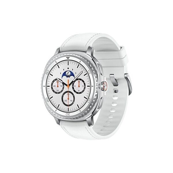 Samsung Galaxy Watch 8 Classic 3,3 cm (1.3") AMOLED 46 mm Cyfrowy 438 x 438 px Ekran dotykowy 4G Srebrny Wi-Fi GPS