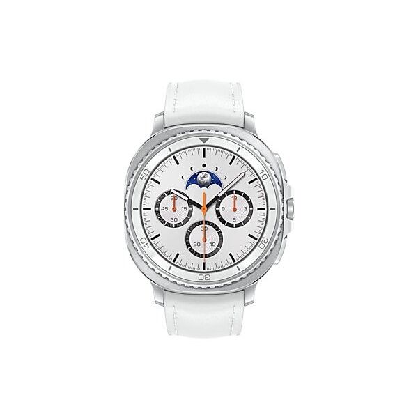 Samsung Galaxy Watch 8 Classic 3,3 cm (1.3") AMOLED 46 mm Cyfrowy 438 x 438 px Ekran dotykowy 4G Srebrny Wi-Fi GPS