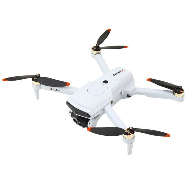 Dron D6 PRO Kamera Światła LED Aplikacja Jasnoszary