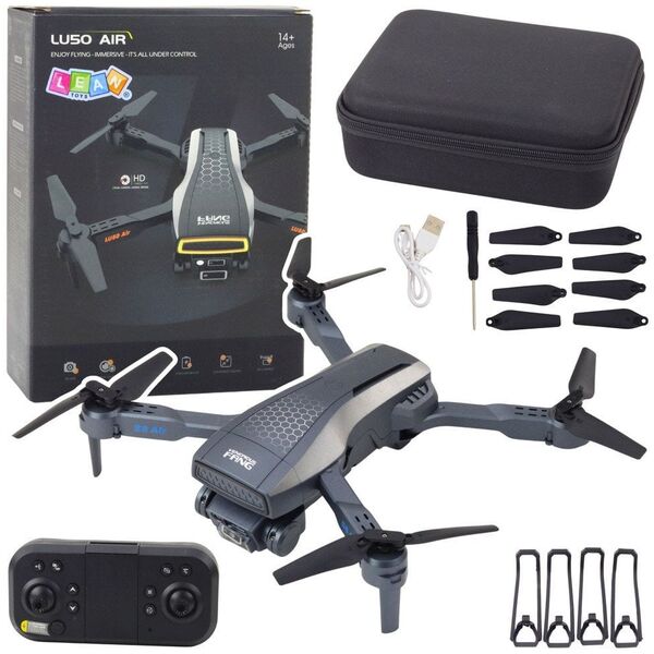 Dron LU50 Air Podwójna Kamera HD MV Video Światła LED Aplikacja