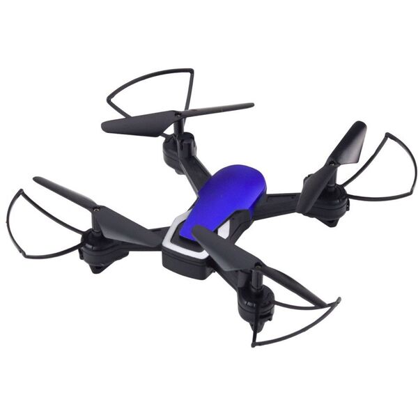 Dron Sześcioosiowy Żyroskop Światła LED Obrót 360° Niebieski