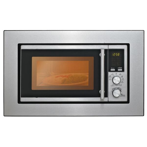 Silva Schneider EBM-G 880E, Built-in, Grill microwave, 17 L, 700 W, Rotary, Black, Stainless steel