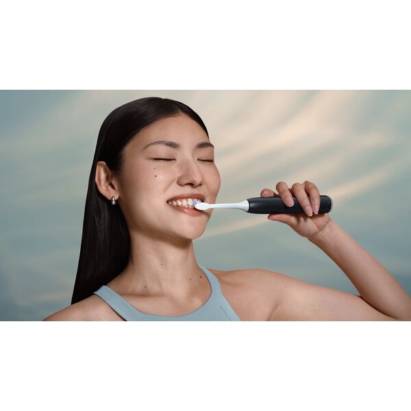 Philips Series 6500 HX7411/02 Rechargeable Sonic Electric Toothbrush, Adult, Sonic toothbrush, Daily care, Sensitive, Whitening, 62000 movements per minute, Black, 2 min, 4 x 30 sec