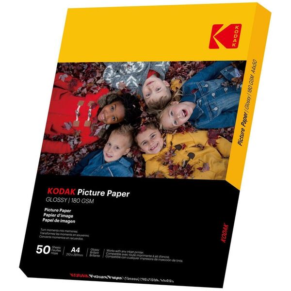 Kodak φωτογραφικό χαρτί A4 γυαλιστερό 180g 50 φύλλα