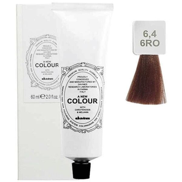 Davines, A New Colour, Μόνιμη Βαφή Μαλλιών, 6.4, 60 ml Για Γυναίκες