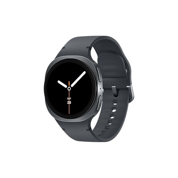 Samsung Galaxy Watch 8 3,81 cm (1.5") AMOLED 40 mm Cyfrowy 480 x 480 px Ekran dotykowy 4G Grafitowy Wi-Fi GPS