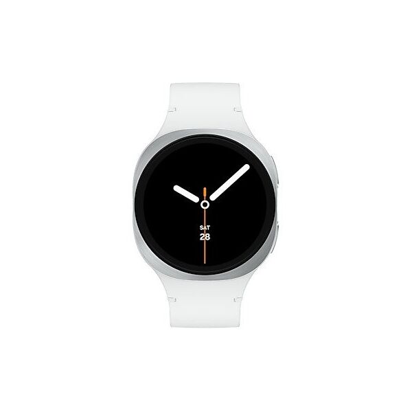 Samsung Galaxy Watch 8 3,81 cm (1.5") AMOLED 40 mm Cyfrowy 480 x 480 px Ekran dotykowy 4G Srebrny Wi-Fi GPS