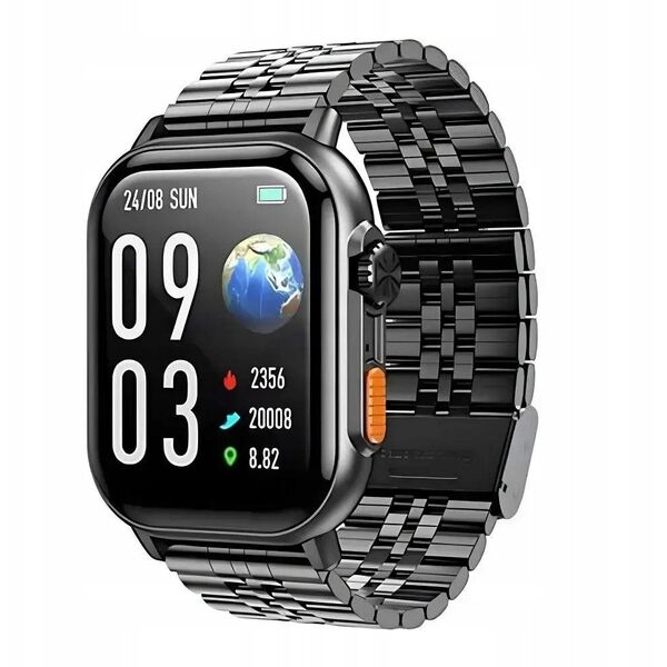 Smartwatch Hoco 2,02" TFT z fukcją rozmowy DYD02 czarny