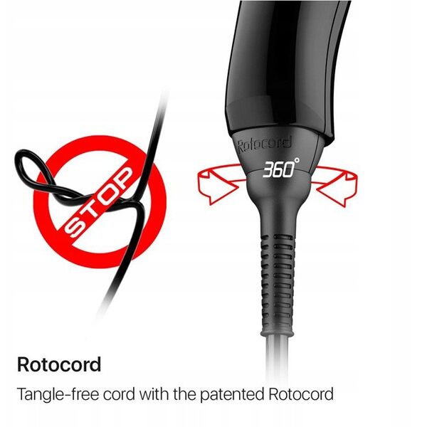 Suszarka VALERA 8600 IONIC Rotocord czarna