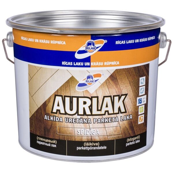 Rilak FLOOR VARNISH AURLAK 2,7L GLOSSI