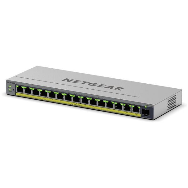NETGEAR 16PT GB PLUS Switch W/ POE+ GS116EPP