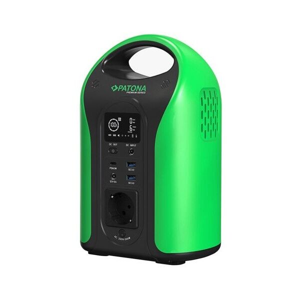 Przenośna stacja zasilania Patona Platinum 300W 283Wh PD60W USB5V/3A DC12/5A