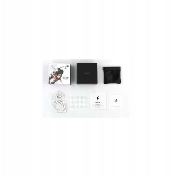 Truthear GATE white z mikrofonem - słuchawki iem