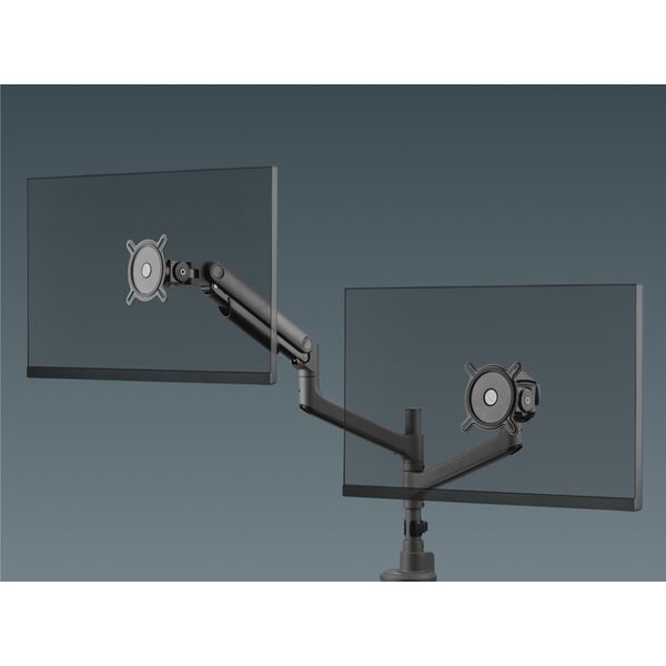 Uchwyt na 2 monitor DM5210 One For All, 17"-50", max 20kg monitor( x2), 200x300, czarny