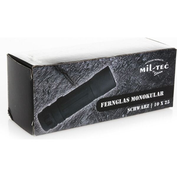 Luneta Mil-Tec Monokular 10x25 Mil-Tec Black roz. uniw (15705002)