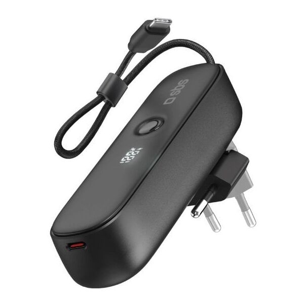 SBS Hybrid PD 20W 5000 mAh czarny