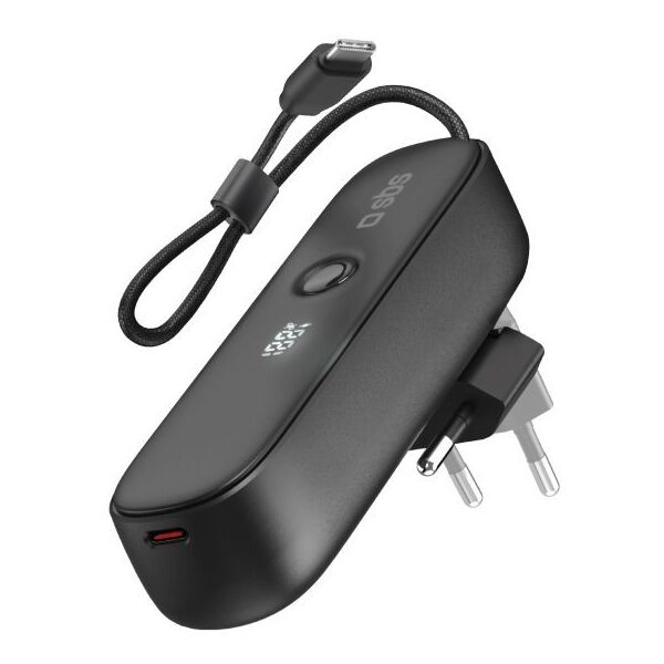 SBS Hybrid PD 20W 5000 mAh czarny