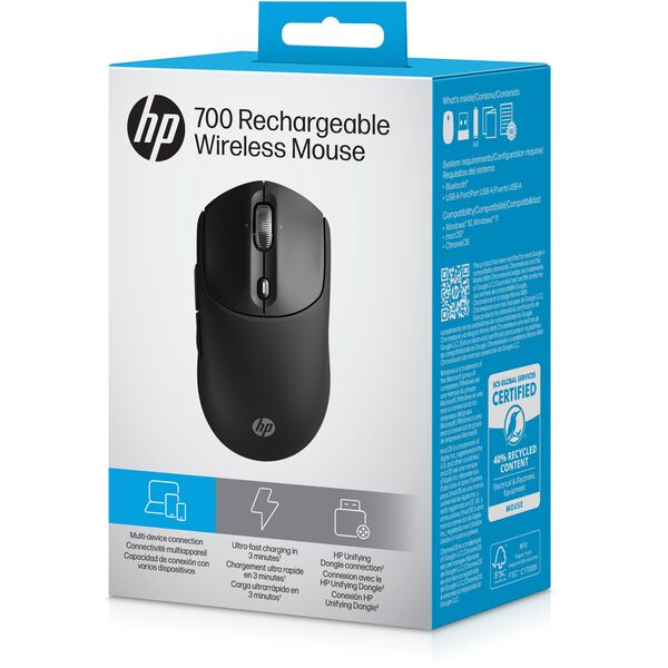 HP Mysz bezprzewodowa z akumulatorem 700
