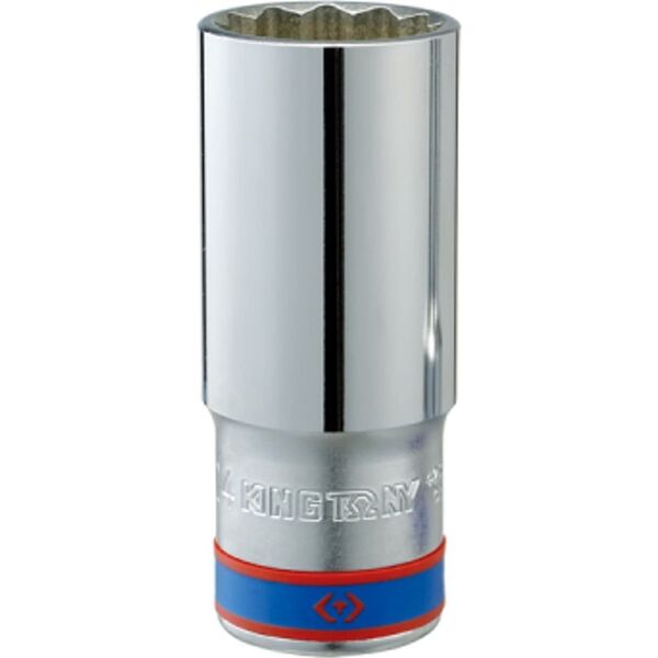 King Tony NASADKA DŁUGA 1/2" 36mm x 77mm 12-kąt Cr-V King Tony