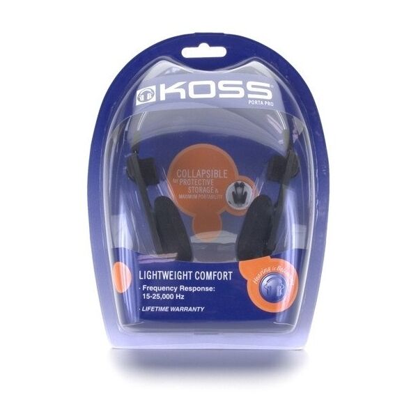 Słuchawki Koss Koss PORTA PRO - Headset - Music - Juodas - Monaural - Digital - Wired