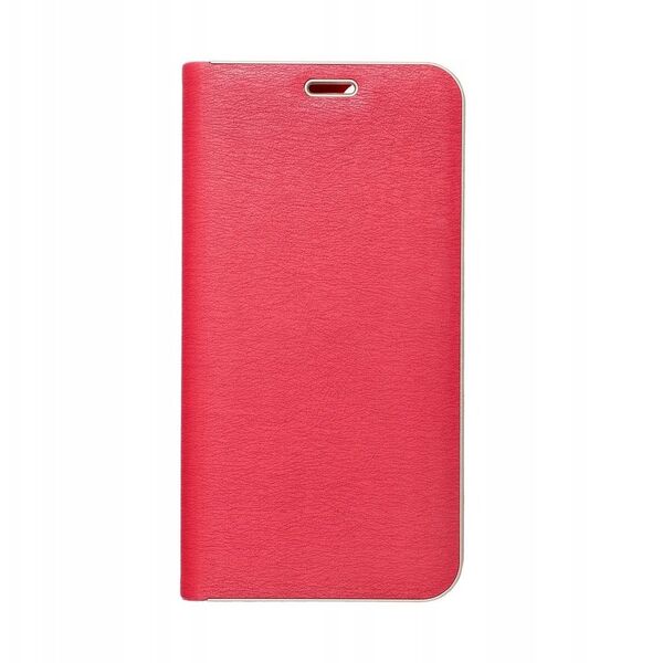 Kabura LUNA Book Gold do SAMSUNG S24 FE czerwony