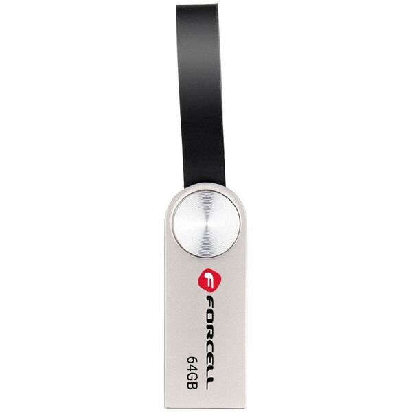 Pendrive 64GB USB 3.2 Gen 1 (USB A) Forcell F-Data Metal srebrny