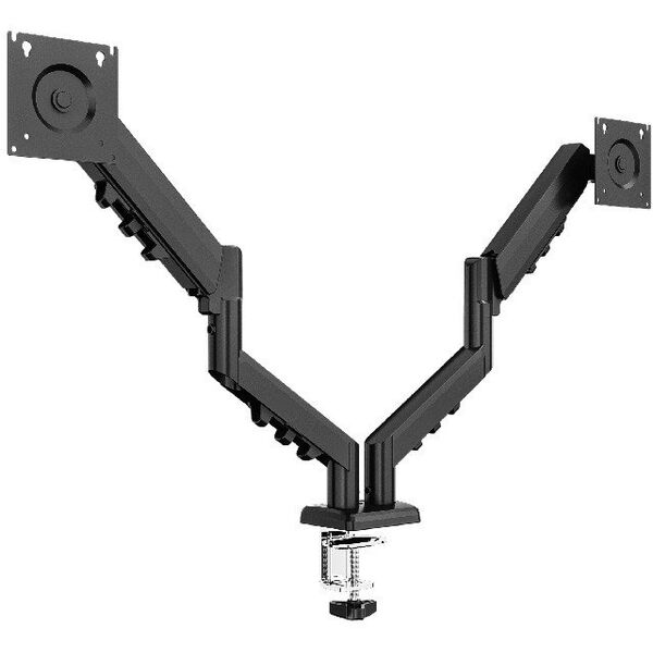 Uchwyt na dwa monitory ( zestaw z podstawką na laptop ) Tracer Double Armflex