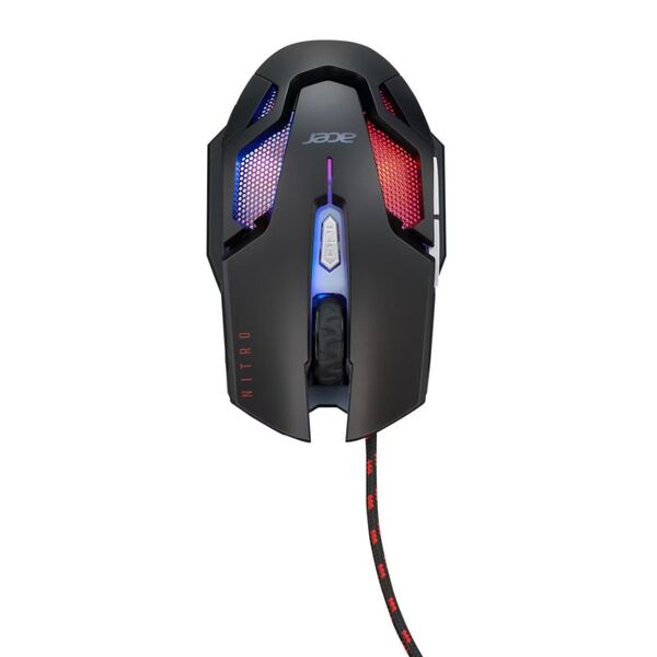 Acer Nitro Gaming NMW200 Black myszka Oburęczny USB Typu-A Optyczny 7200 DPI
