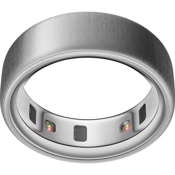 Έξυπνο δαχτυλίδι Oura Ring 4, Brushed Silver, μέγεθος 12