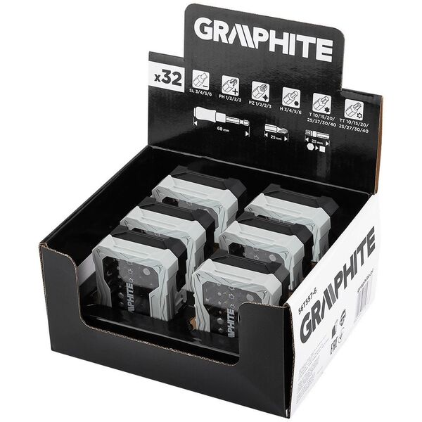 Display box 6 x 56T557 (Zestaw bitów 32 szt.)