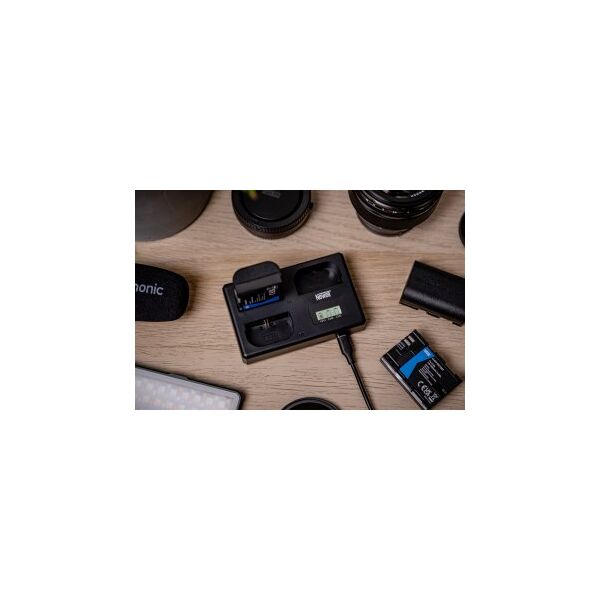 Newell battery charger TT-USB-C 3x Canon LP-E6