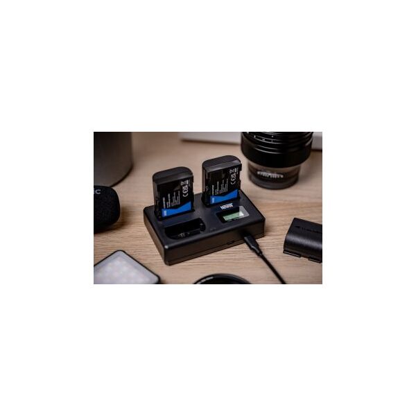 Newell battery charger TT-USB-C 3x Canon LP-E6