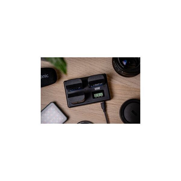 Newell battery charger TT-USB-C 3x Canon LP-E6