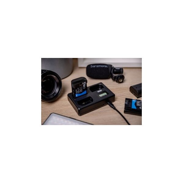 Newell battery charger TT-USB-C 3x Canon LP-E6