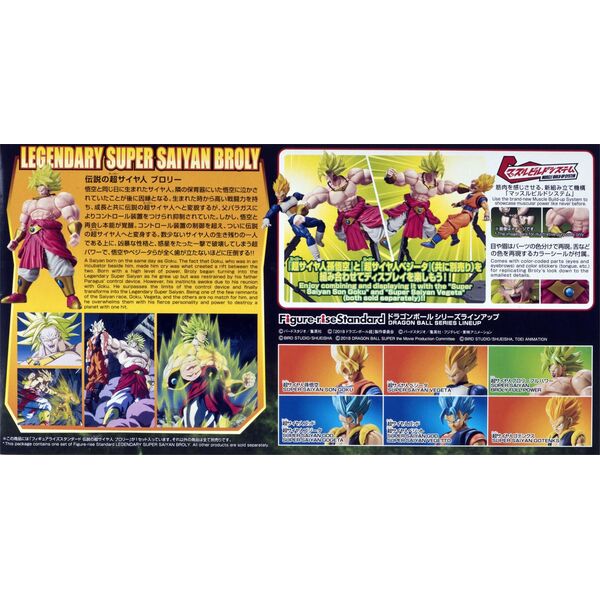 Figurka RISE DBZ LEGENDARY SUPER SAIYAN BROLY NEW BOX