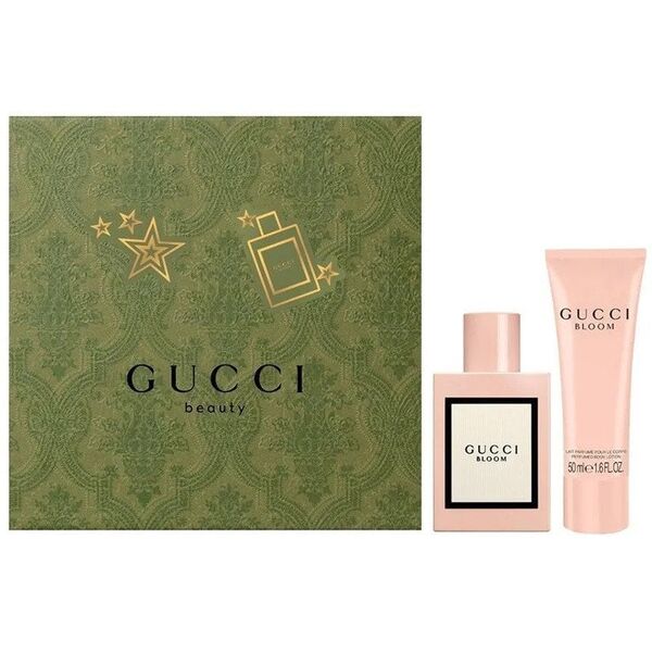 Gucci Bloom zestaw woda perfumowana spray 50ml + balsam do ciała 50ml