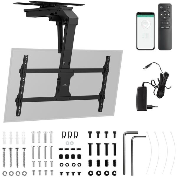 Uchwyt do TV elektryczny sufitowy 43-86"  MC-109 T