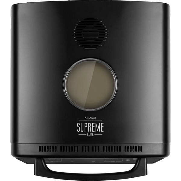 Piec do pizzy SUPREME ELITE 2200 W, 450 stopni, dwie grzałki, okno, LED, 33 cm, różna programy pieczenia