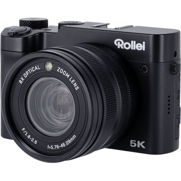 Rollei Powerflex X8 Dual Lens Aparat hybrydowy 64 MP CMOS 10720 x 6030 px Czarny