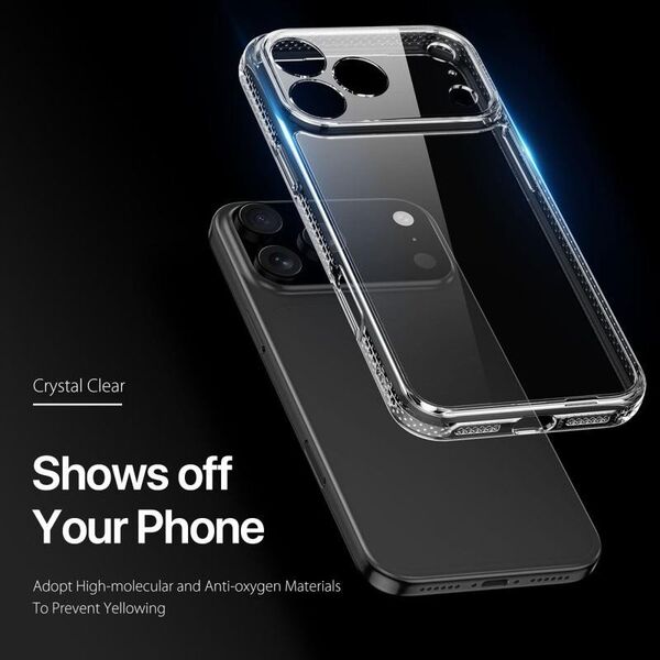 Etui Dux Ducis Clin na iPhone 17 Pro - przezroczyste