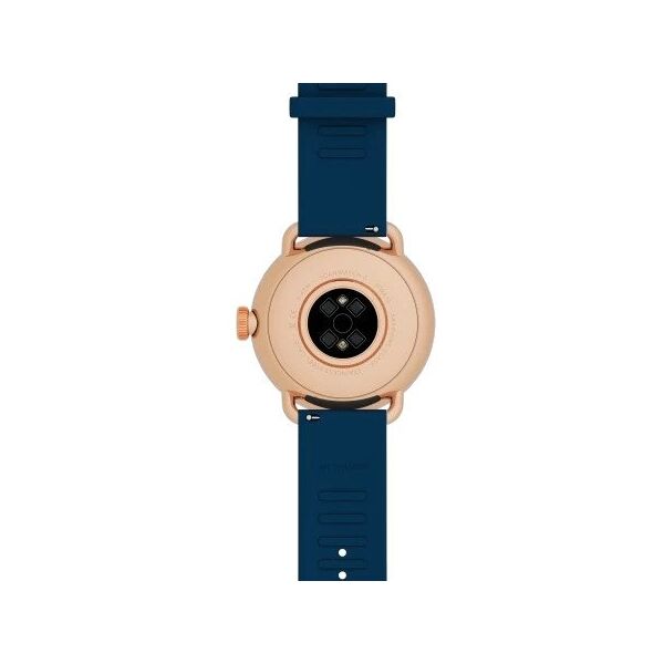 Withings Scanwatch 2 - zegarek z funkcją EKG, pomiarem pulsu i SPO2 oraz mierzeniem aktywności fizycznej i snu (38mm, blue rose gold)