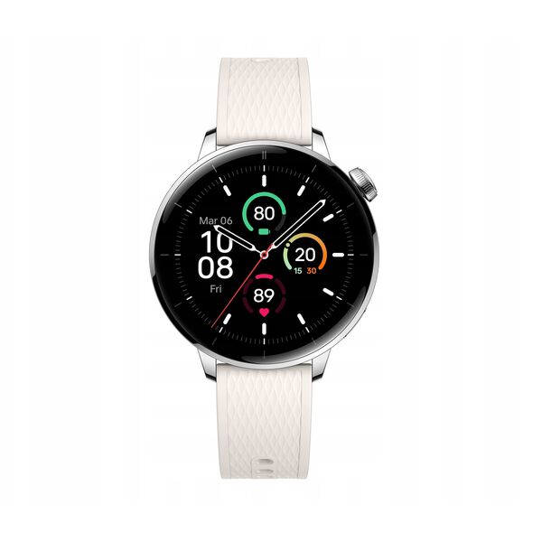 OnePlus Watch 3 smart watch, 43 mm, Silver Steel