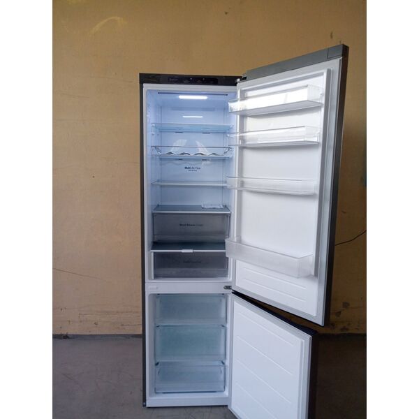Lodówka LG LG | Refrigerator | GBV3200CPY | Energy efficiency class C | Free standing | Combi | Height 203 cm | No Frost system | Fridge net capacity 277 L | Freezer net capacity 110 L | Display | 35 dB | Silver