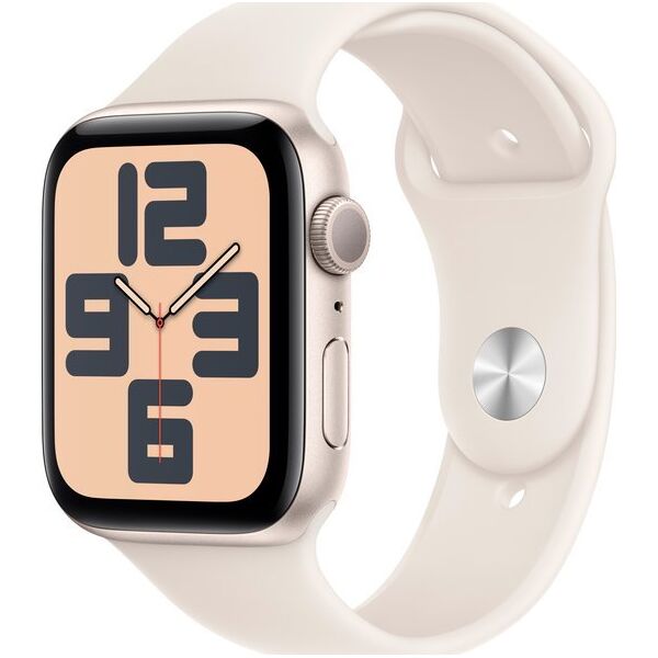 Smartwatch Apple Watch SE GPS + Cellular 40mm Starlight Alu Sport S/M Beżowy  (MXGJ3ET/A)