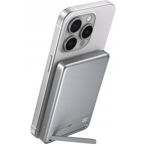 Iniu MagPro Slim 10K srebrny